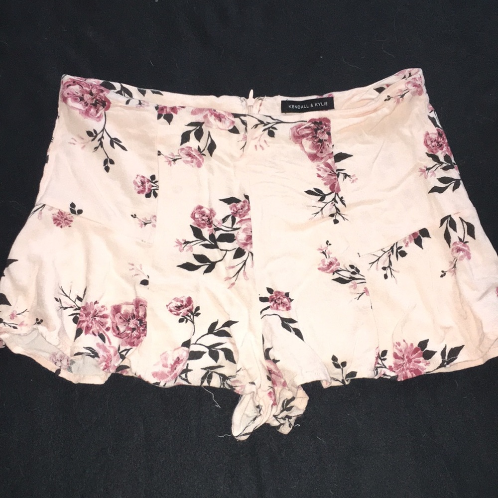 Kendall and Kylie floral shorts